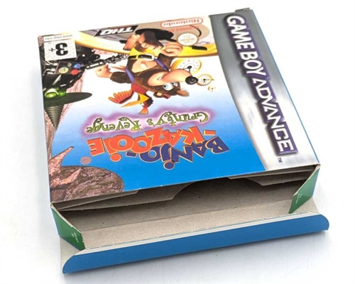 Banjo-Kazooie Gruntys Revenge - Komplet I Æske - GameBoy Advance spil (A Grade) (Genbrug)